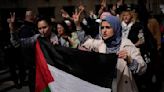 French police remove pro-Palestinian students from the courtyard of Sorbonne university in Paris