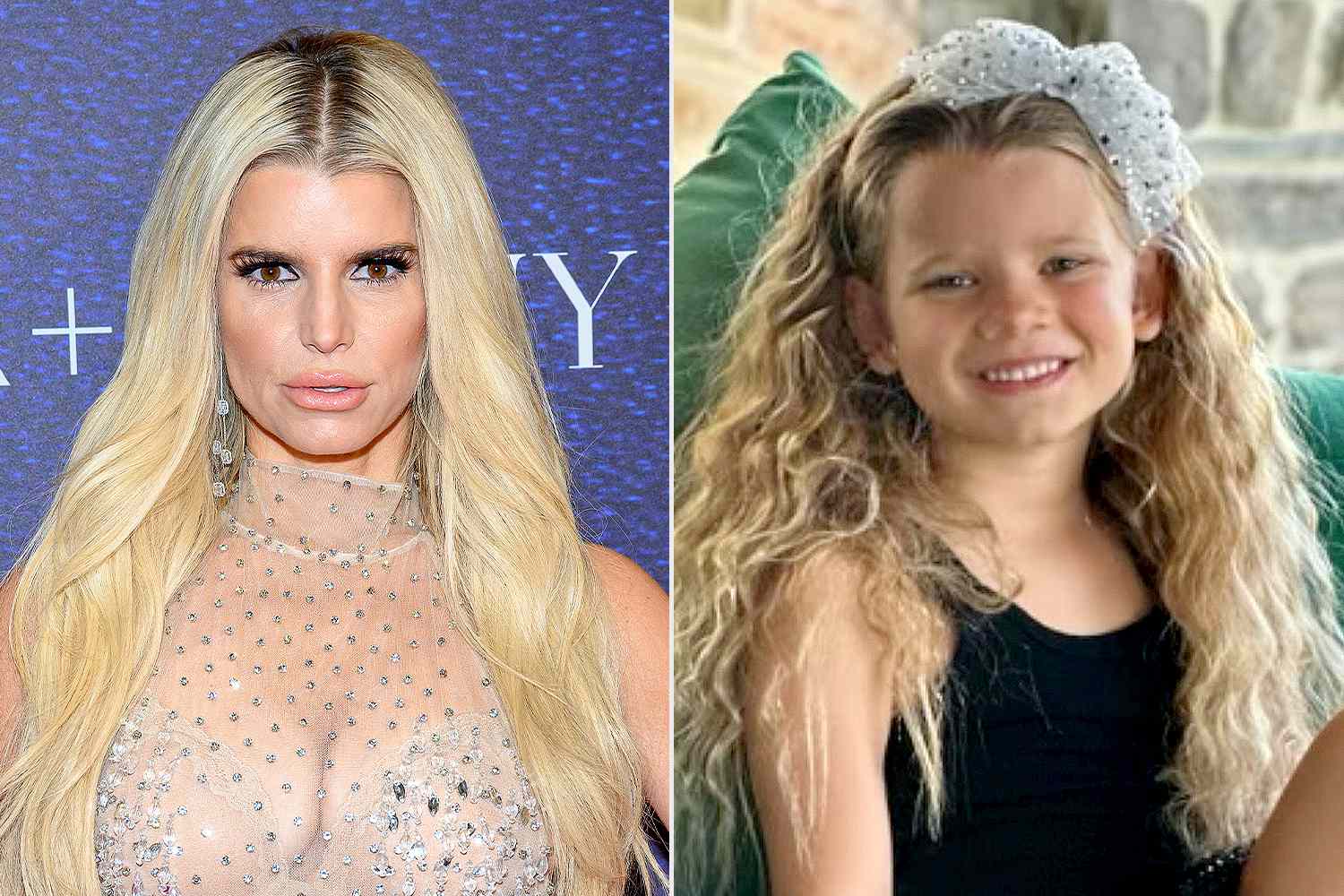 Jessica Simpson's Daughter Birdie, 5, Is Mom's Lookalike as She Models Her Shoes in Adorable Photo