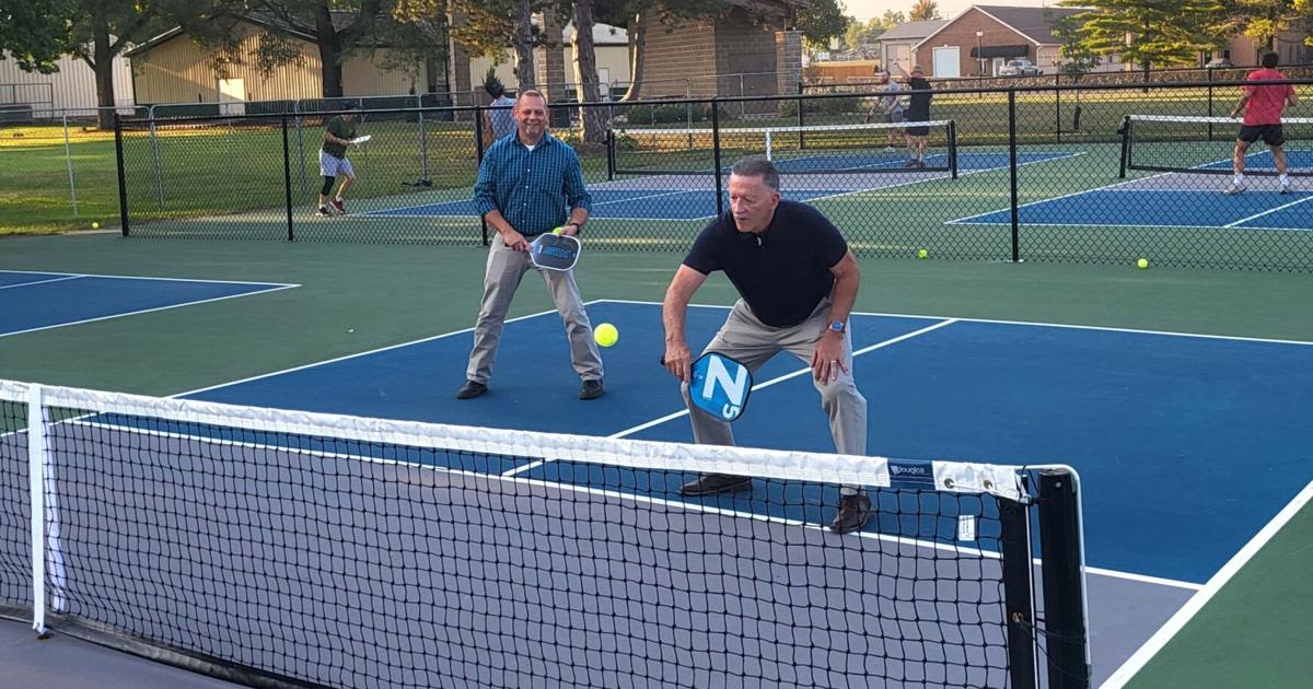 New Mattoon pickleball courts celebrated, fundraiser set for more improvements