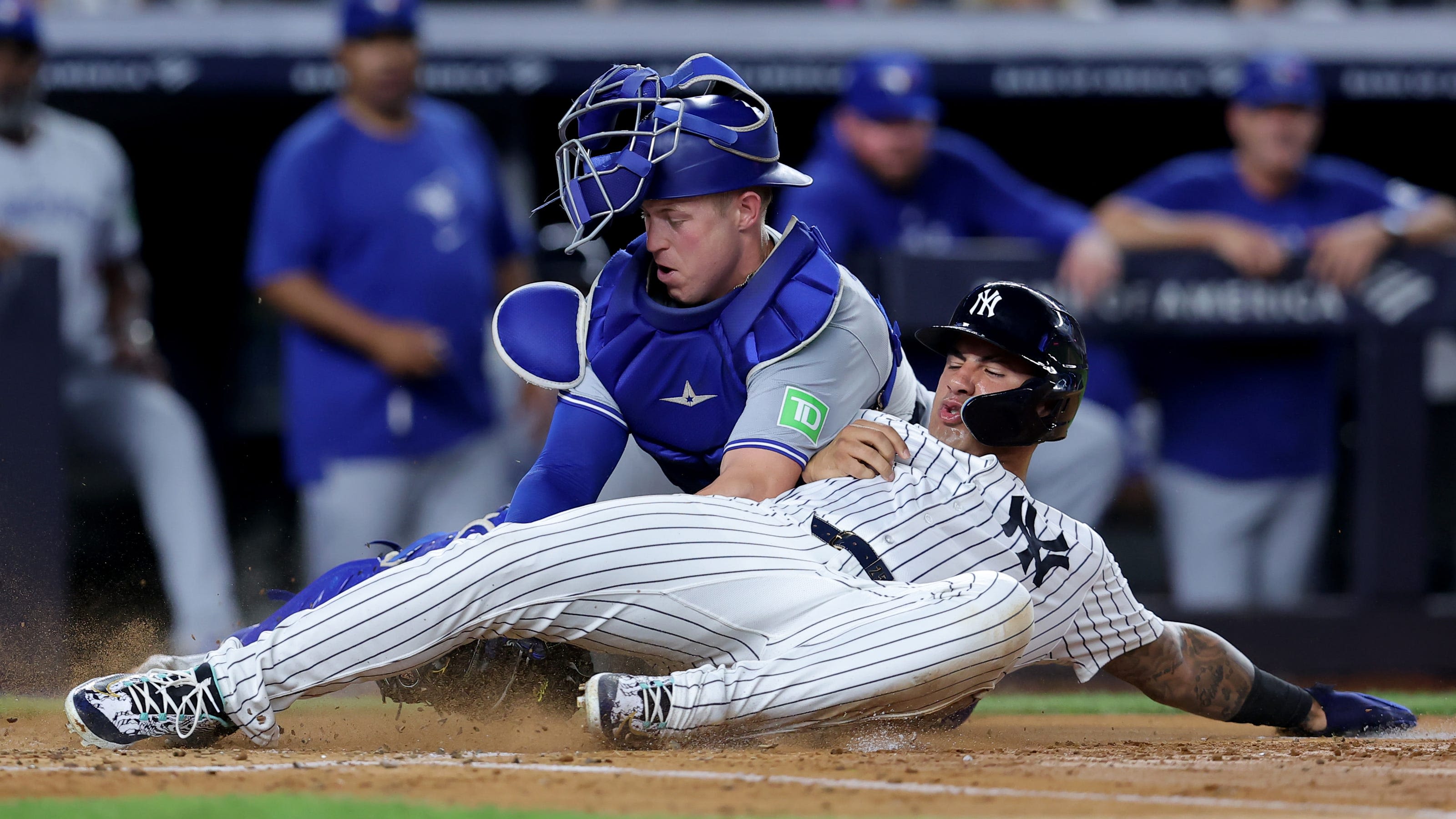 Gleyber Torres benched by Yankees' manager Aaron Boone for lack of hustle