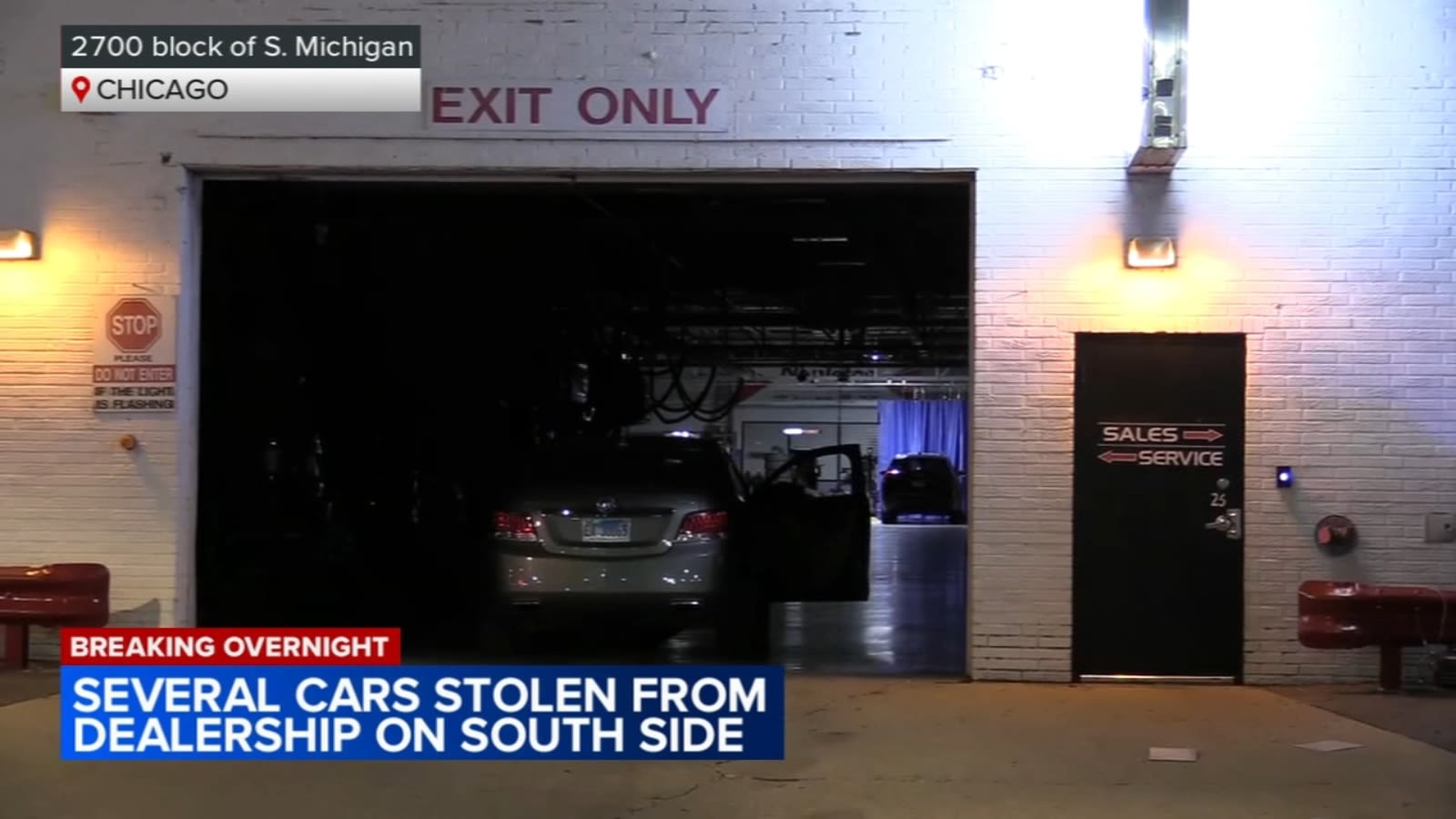 Burglars steal at least 4 cars from South Side dealership, Chicago police say