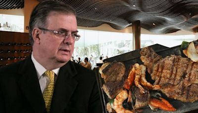 El restaurante donde comió (y corrió) Ebrard: ¿Cuánto cuesta ir a La Estancia Gaucha, visitado por famosos?