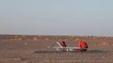 Unmanned smart technology aids search for returning astronauts in desert