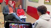 Watch Craig Melvin's Son Help Him Interview Patrick Mahomes About Friendship