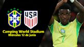 Brasil vs. Estados Unidos hoy EN VIVO GRATIS: horarios, dónde ver fútbol por TV en vivo