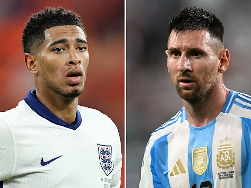 England set to face Lionel Messi for first time... but only if they beat Spain