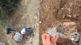 Watch: Men Find Ancient Artefacts Inside A Boulder - News18