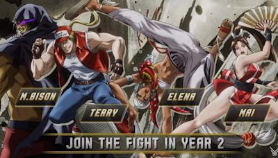 Street Fighter 6 anuncia personagens de Fatal Fury e King of Fighters