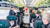 Couple celebrate entire wedding ceremony on train from Paddington to Swansea