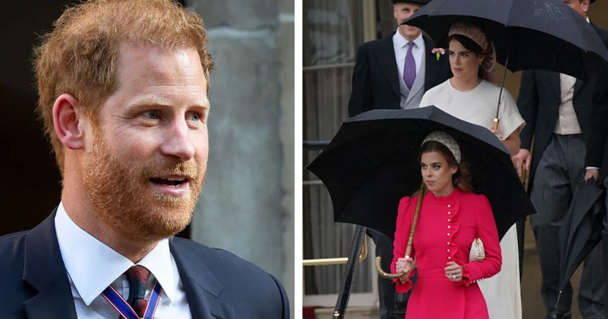 What Harry 'really thinks' as Eugenie and Beatrice step up and support William