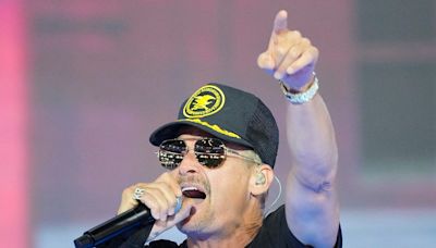 Kid Rock arrives in Milwaukee, warms up at Fiserv, will perform at RNC Thursday night