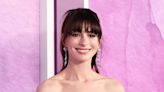 Anne Hathaway's White-Hot Corset Gown Is From Gap—Yes, Really