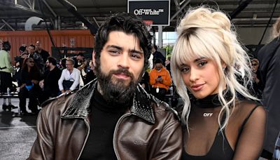 Zayn Malik hangs out with Camilla Cabello at Off-White fashion show