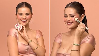 Selena Gomez Wears Custom Blush-Pink Corset to Announce Rare Beauty’s Newest Launch — and You Can Match Her!