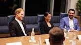 Meghan Markle and Prince Harry Wear Poppy Pins as They Make Surprise Outing to Help Navy SEALs