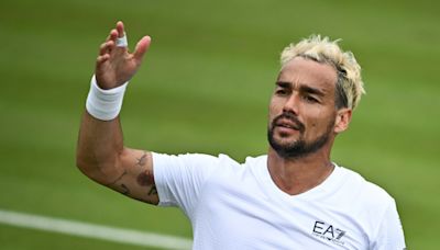 Blond not bombs as Fognini learns to love Wimbledon