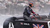 Ainslie hands wheel of British SailGP team to fellow Olympic gold medalist Scott