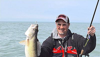 Sammy Cappelli, top walleye pros battling on Lake Erie this weekend: NE Ohio fishing report for July 12-14
