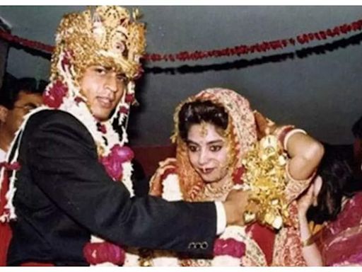 Sunday Fun Fact: Shah Rukh Khan wore his 'Raju Ban Gaya Gentleman' wedding suit for his own wedding | Hindi Movie News - Times of India