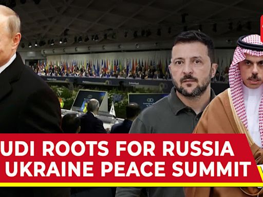 'No Peace Without Russia': Saudi's Straight Talk At Ukraine Summit; Macron Counters | TOI Original - Times of India Videos