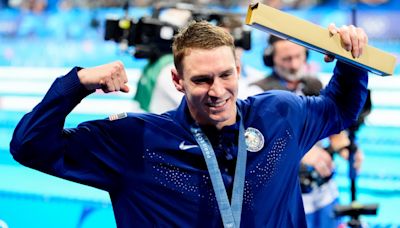 USA male swimmer Ryan Murphy found out gender of baby after winning bronze at Paris Games