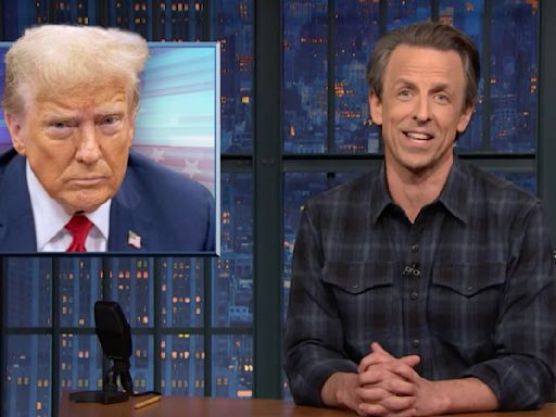 Seth Meyers Shreds Trump’s Batsh*t Campus Protest Conspiracy