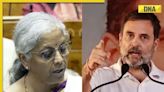 Congress MP Rahul Gandhi slams Union Budget 2024 presented by FM Nirmala Sitharaman, calls it…