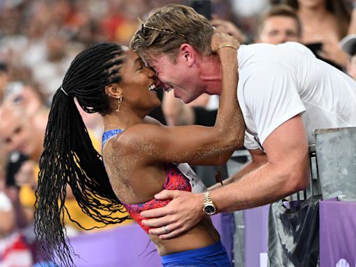 The internet is swooning over Tara Davis-Woodhall and Hunter Woodhall's love. They aren't the only Olympic athletes making our hearts race.