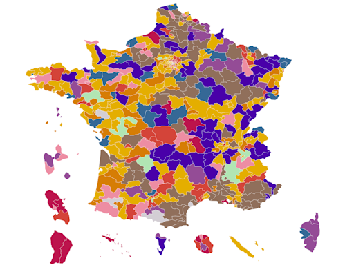 Législatives 2024 : la carte de tous les candidats dans les 577 circonscriptions pour les 30 juin et 7 juillet