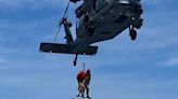 #TheMoment the U.S. Air Force saved a boy who fell sick on a cruise