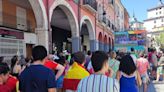 Pantalla grande en Aranda de Duero para el España-Inglaterra