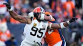 Browns star DE Myles Garrett avoids serious shoulder injury after getting hurt in loss to Broncos