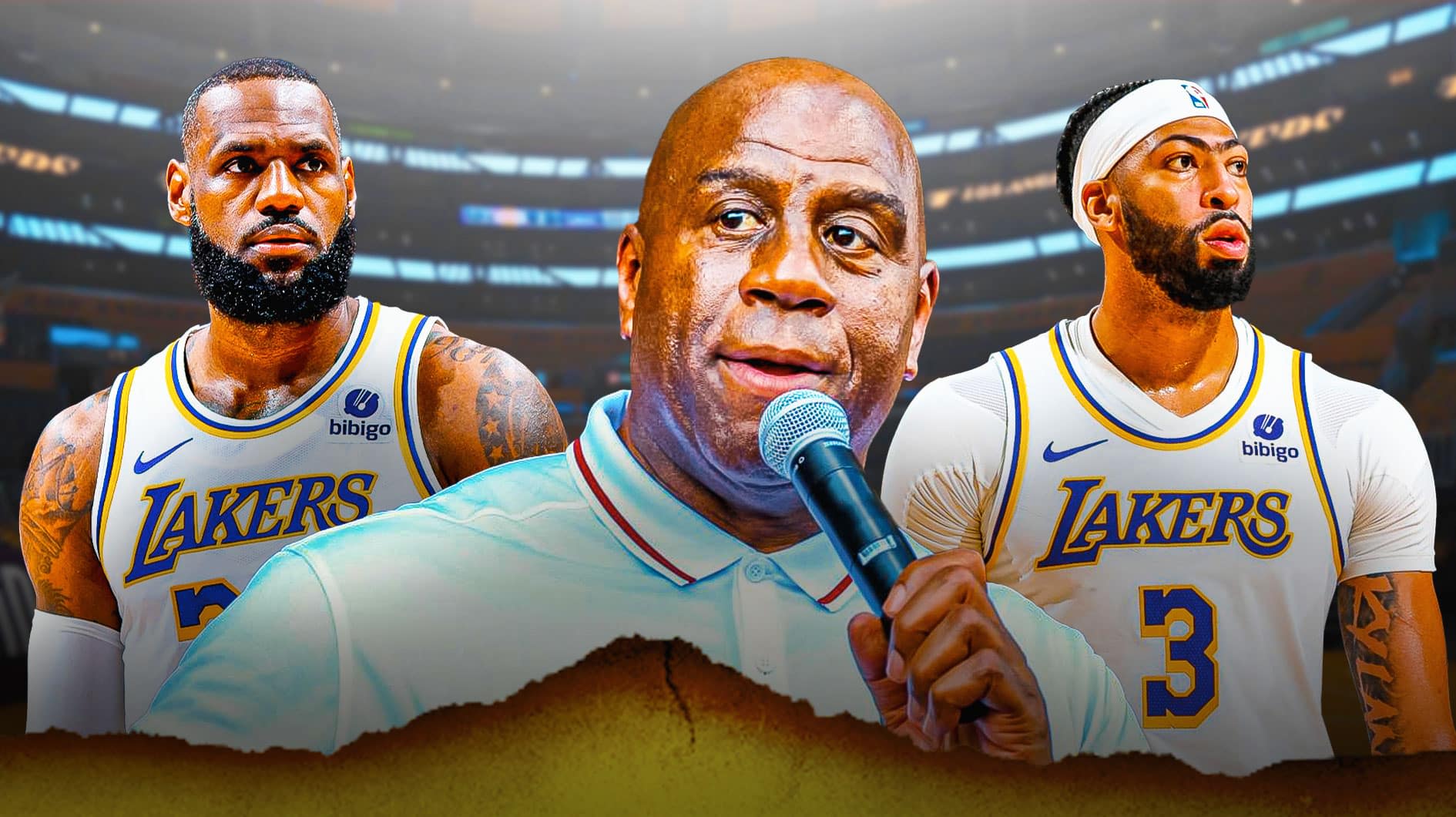 Magic Johnson names who's to blame for Lakers' loss, and it's not LeBron James or Anthony Davis