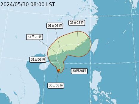 颱風「馬力斯」最快明天生成路徑曝！ 週末天氣不穩防豪雨