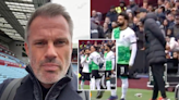 Jamie Carragher has his say on Mohamed Salah and Jurgen Klopp touchline row