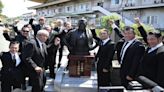 Antonio Inoki Statue Unveiled In Yokohama