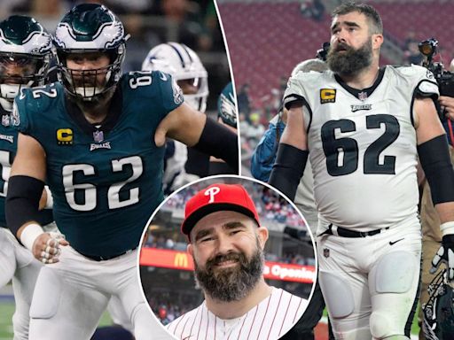 Jason Kelce at Eagles’ facility ‘almost every day’ after NFL retirement