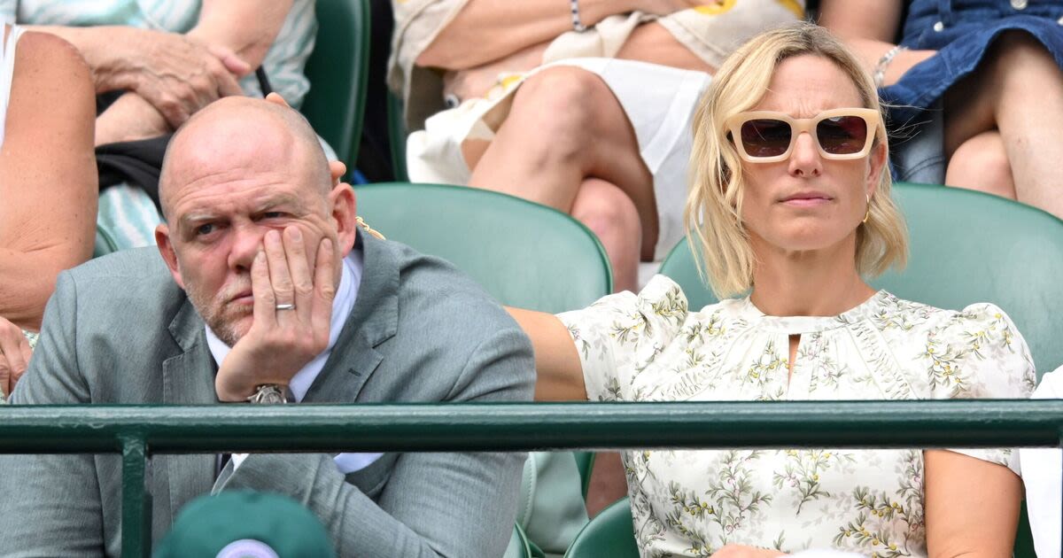 Mike Tindall hilariously mocked for his 'bored' facial expressions at Wimbledon