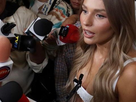 Irina Baeva atiende a los medios de comunicación y niega que tratara mal a las hijas de Gabriel Soto: "Las mujeres somos más juzgadas"