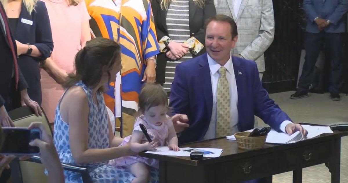 Gov. Jeff Landry holds special ceremony to sign abortion pill, other bills into law