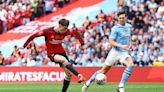 Manchester United shocks Manchester City in English FA Cup final as its teenage scorers make history at Wembley
