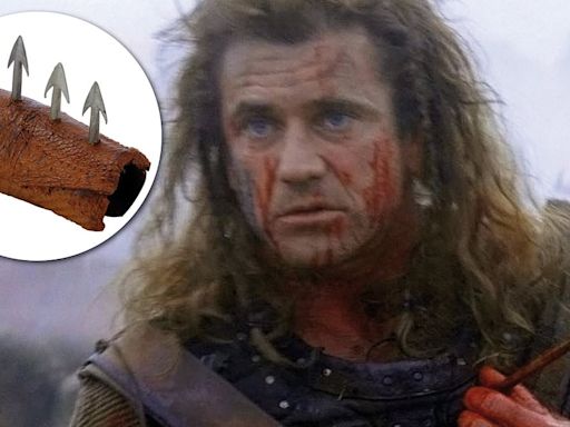 Mel Gibson's Braveheart prop and Sean Connery's outfit to be auctioned