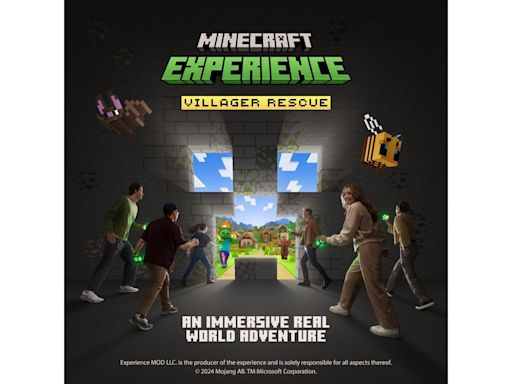 World Premiere of Minecraft's First Touring Interactive Experience Set to Open in Dallas, September 20, 2024
