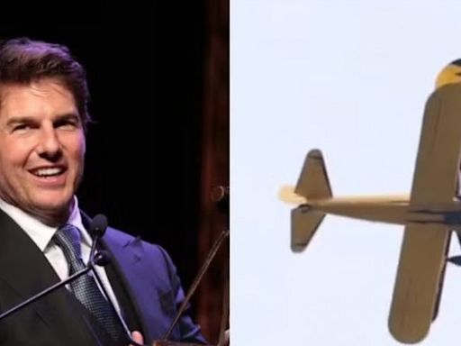 Tom Cruise aparece em novas fotos pendurado em um avião para filmagem do seu novo filme - Imirante.com