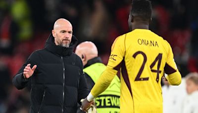 Onana de United sobre Ten Hag: "No estoy aquí para respaldarlo"