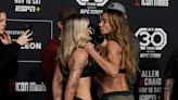 UFC Fight Night 232 full card faceoff highlights, photo gallery from Las Vegas