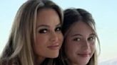 Amanda Holden stuns with mini-me daughters Lexi and Hollie in Greece