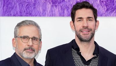 Steve Carrell made John Krasinski cry on IF set: 'I'm so proud of you'