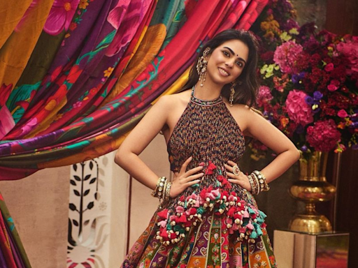 Isha Ambani Opts For Multi-Coloured Printed Lehenga For Brother Anant Ambani's Haldi Ceremony