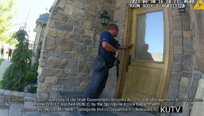 Newly obtained videos show officers entering Ruby Franke’s home on day of her arrest
